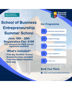 School of Business Entrepreneurship Summer School